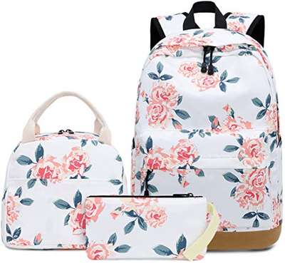 girl school backpack set